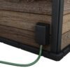 Signature 9x7 Outdoor Bar Shed - Walnut Brown