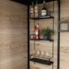 Signature 9x7 Outdoor Bar Shed - Walnut Brown