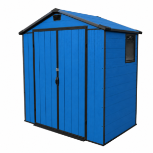 Patiowell 6x4 Plastic Shed with Window (Blue)